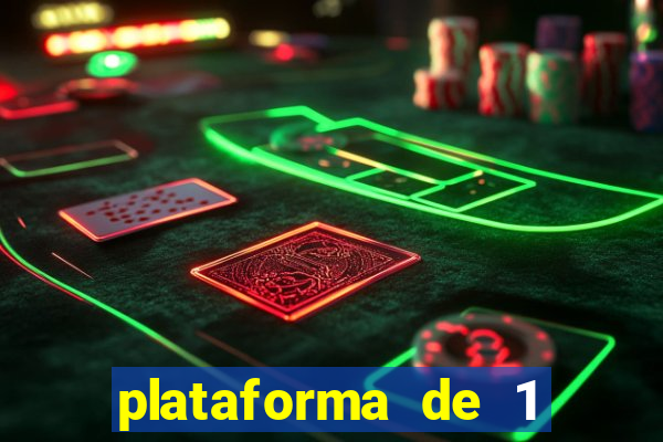 plataforma de 1 real fortune tiger